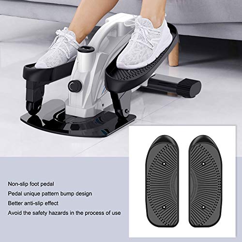 Zcyg Stepper, Mini Entrenador de zancada elíptica, Ejercicio aeróbico Ajustable, Equipo de Entrenamiento de Gimnasio en casa, Unisex (Color : A)