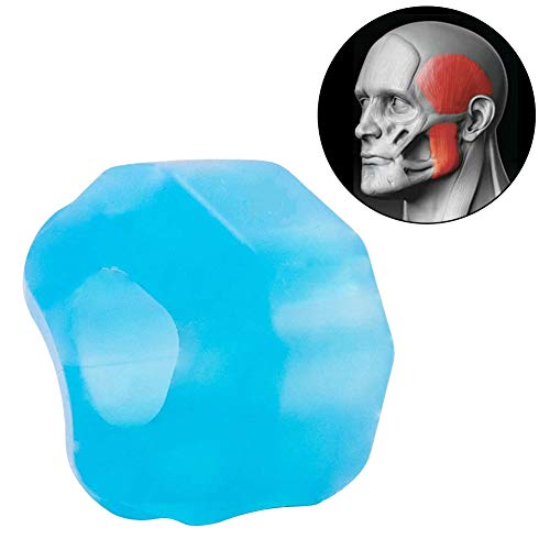 ZDYS Face Fitness Ball, bola de ejercicio de mandíbula, ejercicio de tóner facial, bola de ejercicio bucal, dispositivo de entrenamiento muscular de silicona para levantamiento facial