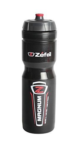 Zefal Magnum Bidón, Unisex Adulto, Negro, 1000 ml