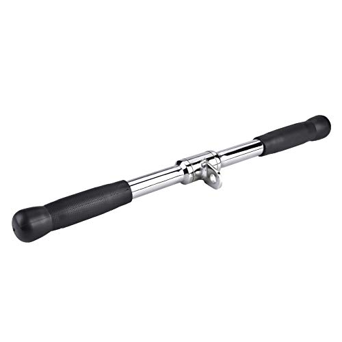 zerone barra giratoria para y tríceps y ejercitar bíceps, barra Pull Up de acero gancho Giratorio equipo gimnasio Ataque a Cable con empuñadura de goma, Barra Curl zerone barra giratoria para y tríceps y ejercitar bíceps, barra Pull Up de acero gancho Giratorio equipo gimnasio Ataque a Cable con empuñadura de goma, Barra Curl