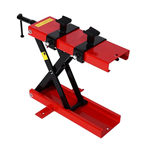 Zerone para Motocicletas, para Motocicletas Hub Soporte Moto Heber Montaje Caballete Tijeras Heber Heber Motorcycle Motorbike Bike Stand Center Scissor Lift Hoist Workshop Bench 500 kg