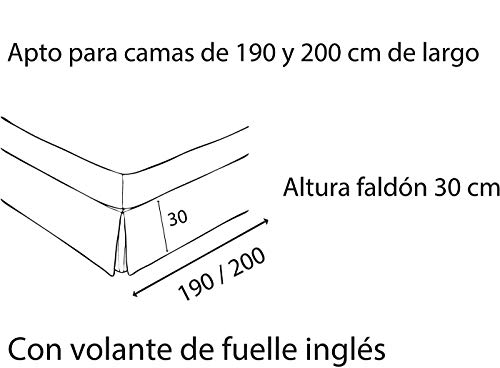 ZETA TEX - Cubre Canapé Color Blanco 150x190cm