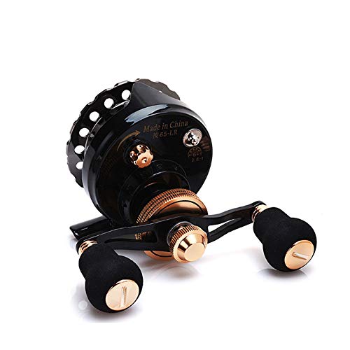 ZFW Carrete de Pesca, Taza de Alambre de Metal, Carrete de caña de Pescar, Adecuado para Pesca de Calamar, Pesca en Hielo, Pesca en Puente, Elegante y Duradero ZFW Carrete de Pesca, Taza de Alambre de Metal, Carrete de caña de Pescar, Adecuado para Pesca de Calamar, Pesca en Hielo, Pesca en Puente, Elegante y Duradero
