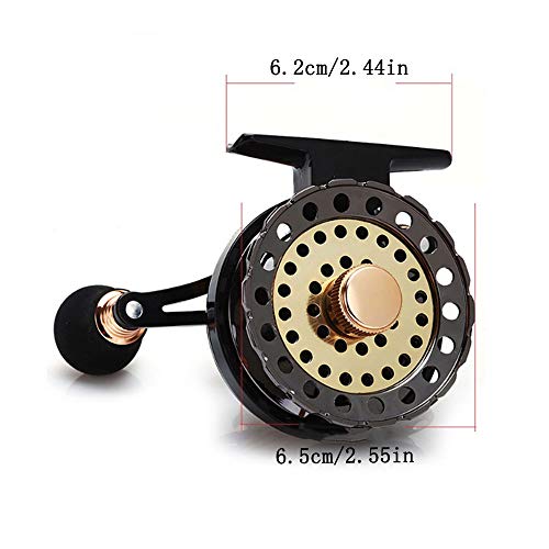 ZFW Carrete de Pesca, Taza de Alambre de Metal, Carrete de caña de Pescar, Adecuado para Pesca de Calamar, Pesca en Hielo, Pesca en Puente, Elegante y Duradero ZFW Carrete de Pesca, Taza de Alambre de Metal, Carrete de caña de Pescar, Adecuado para Pesca de Calamar, Pesca en Hielo, Pesca en Puente, Elegante y Duradero