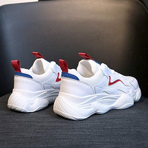 ZGYQGOO Zapatillas de Correr para Mujer Zapatillas de Deporte Harajuku en Aumento Plataforma de Altura amortiguadora Transpirable Wave Sports Walking ZGYQGOO Zapatillas de Correr para Mujer Zapatillas de Deporte Harajuku en Aumento Plataforma de Altura amortiguadora Transpirable Wave Sports Walking
