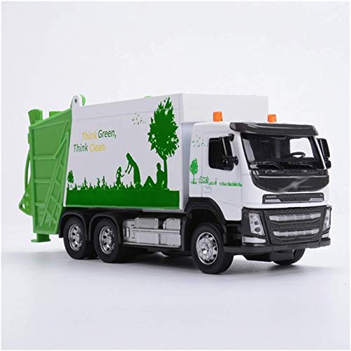 ZHANG Ciudad Saneamiento Modelo De Coche Aleación Sonido Y Ligero Coche De Juguete para Niños Metal Resistente A Roturas Niño Verde Ambiental ZHANG Ciudad Saneamiento Modelo De Coche Aleación Sonido Y Ligero Coche De Juguete para Niños Metal Resistente A Roturas Niño Verde Ambiental