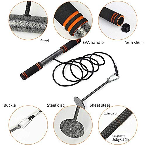 ZHANGNUO Fitness Arm Shockwave Trainer con Polea De Tríceps Ejercicio Levantamiento De Pesas Gimnasio En Casa Antebrazo Muñequera Accesorios Beige