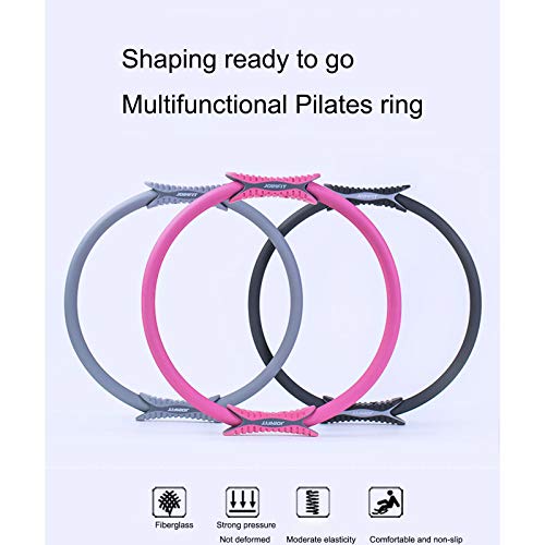 ZHANGYU Anillo de Pilates el círculo mágico de Doble Acolchado, Duradero y Ligero, pérdida de Peso, Entrenamientos domésticos, Estiramiento o Fuerza y Entrenamiento de flexibilidad,Púrpura ZHANGYU Anillo de Pilates el círculo mágico de Doble Acolchado, Duradero y Ligero, pérdida de Peso, Entrenamientos domésticos, Estiramiento o Fuerza y Entrenamiento de flexibilidad,Púrpura