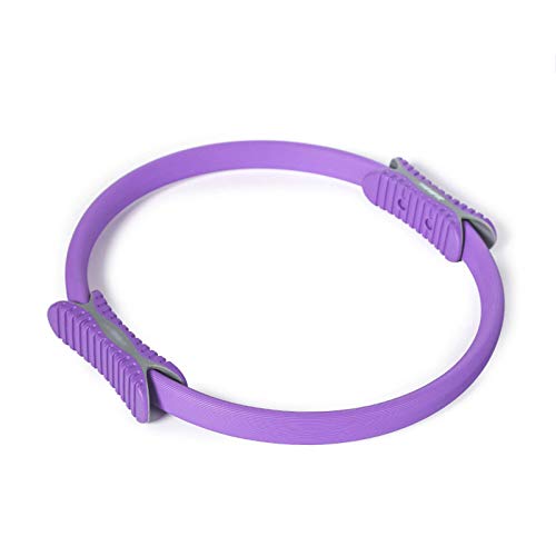 ZHANGYU Anillo de Pilates el círculo mágico de Doble Acolchado, Duradero y Ligero, pérdida de Peso, Entrenamientos domésticos, Estiramiento o Fuerza y Entrenamiento de flexibilidad,Púrpura ZHANGYU Anillo de Pilates el círculo mágico de Doble Acolchado, Duradero y Ligero, pérdida de Peso, Entrenamientos domésticos, Estiramiento o Fuerza y Entrenamiento de flexibilidad,Púrpura