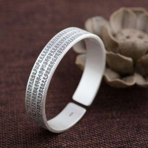 zhenfa Pulsera, Plata 990 Vintage corazón de Plata Mate sobre el Brazalete rem Open, el tife para Que Todo el Mundo lo Use, ele Caja de joyería gant, Cada Momento - Regalo Encantador zhenfa Pulsera, Plata 990 Vintage corazón de Plata Mate sobre el Brazalete rem Open, el tife para Que Todo el Mundo lo Use, ele Caja de joyería gant, Cada Momento - Regalo Encantador
