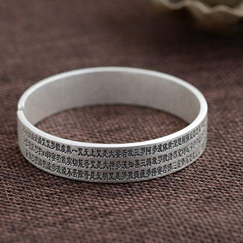 zhenfa Pulsera, Plata 990 Vintage corazón de Plata Mate sobre el Brazalete rem Open, el tife para Que Todo el Mundo lo Use, ele Caja de joyería gant, Cada Momento - Regalo Encantador zhenfa Pulsera, Plata 990 Vintage corazón de Plata Mate sobre el Brazalete rem Open, el tife para Que Todo el Mundo lo Use, ele Caja de joyería gant, Cada Momento - Regalo Encantador
