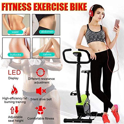 ZHENG Bicicletas Estáticas Bicicleta Estacionaria De Ejercicio con Monitor LCD Maquina De Ciclismo Entrenamiento ZHENG Bicicletas Estáticas Bicicleta Estacionaria De Ejercicio con Monitor LCD Maquina De Ciclismo Entrenamiento