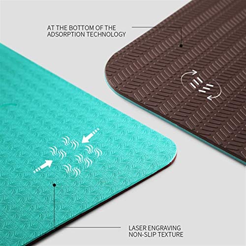 ZHENG Esterilla Yoga Colchonetas de Yoga Colchoneta De Ejercicio Colchoneta De Gimnasio 183 X 80 Cm ZHENG Esterilla Yoga Colchonetas de Yoga Colchoneta De Ejercicio Colchoneta De Gimnasio 183 X 80 Cm
