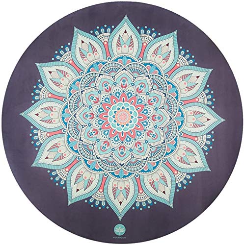 ZHENG Esterilla Yoga Colchonetas de Yoga Meditación Redonda Antideslizante Movimiento de la Almohadilla de la Almohadilla de Goma de Goma Natural Mat de la Alfombra espesando 150x150cm ZHENG Esterilla Yoga Colchonetas de Yoga Meditación Redonda Antideslizante Movimiento de la Almohadilla de la Almohadilla de Goma de Goma Natural Mat de la Alfombra espesando 150x150cm