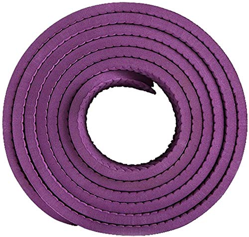 ZHENG Esterilla Yoga Colchonetas de Yoga Motión de Yoga Motion Faamy y Suave Resistente al desgarro y Duradero (Color : Purple)