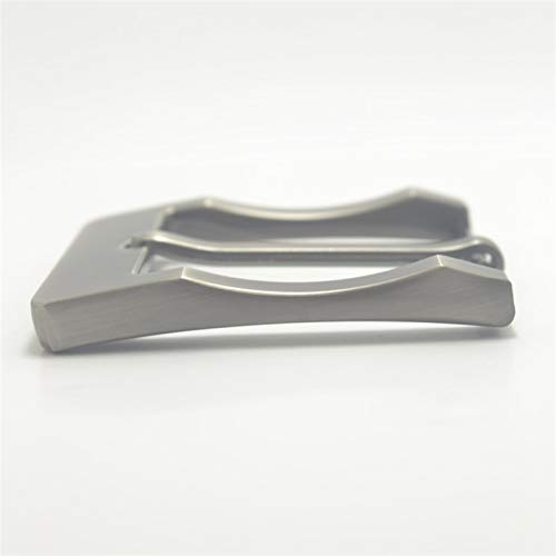 ZHHO Fin Barra De Bar Talón Único Pin Hebilla De Cinturón La Mitad De Las Correas De Cuero De Ajuste De La Correa De Metal 4cm Hombres De La Hebilla del Cinturón De 38mm (Color : Silver) ZHHO Fin Barra De Bar Talón Único Pin Hebilla De Cinturón La Mitad De Las Correas De Cuero De Ajuste De La Correa De Metal 4cm Hombres De La Hebilla del Cinturón De 38mm (Color : Silver)