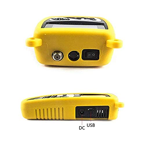 ZHITING-WS-6933 DVB-S2 FTA C&KU Band Digital Satellite Meter Finder con brújula