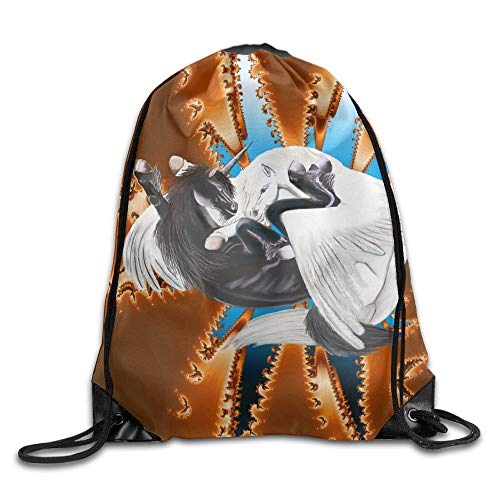 ZHIZIQIU Yin Yang Tiger Kawaii Teen Girl Drawstring Bag Large Capacity Gym Sack Bag Yoga ZHIZIQIU Yin Yang Tiger Kawaii Teen Girl Drawstring Bag Large Capacity Gym Sack Bag Yoga