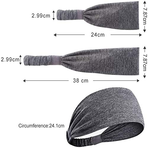 ZHOUZHOU 3 Piezas Diademas Deportiva Antideslizante Cintas de Pelo,elásticas Diadema Deportiva,Diadema Sudor para Mujeres y Hombres,Cinta Deportiva para Yoga,Running,Gimnasio,Tenis, Ciclismo ZHOUZHOU 3 Piezas Diademas Deportiva Antideslizante Cintas de Pelo,elásticas Diadema Deportiva,Diadema Sudor para Mujeres y Hombres,Cinta Deportiva para Yoga,Running,Gimnasio,Tenis, Ciclismo