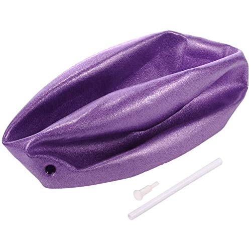 ZHOUZHOU Pelota de Mini Pilates 25cm Pelota de Ejercicios de Sports Balón de Yoga para Ejercicios Abdominales Masaje y Gimnasio en Casa y Ejercicios básicos de rehabilitación de Hombros (Morado)