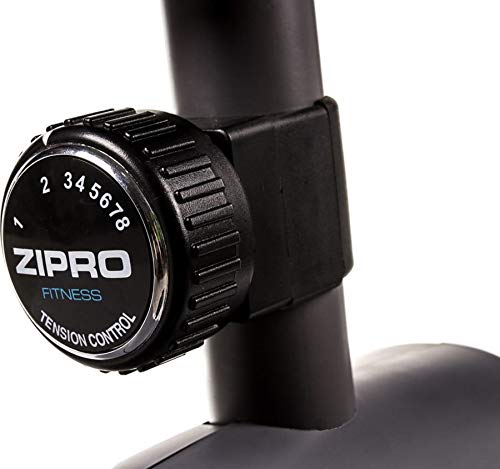 Zipro Unisex - Bicicleta de Fitness Horizontal magnética Vision, Color Negro, Talla única Zipro Unisex - Bicicleta de Fitness Horizontal magnética Vision, Color Negro, Talla única