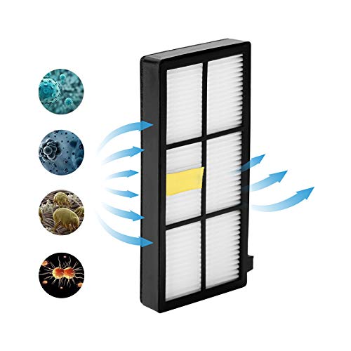 ZITFRI Kit Recambio Roomba Serie 800 Repuestos y Accesorios Filtro Cepillos Roomba Serie 800/900, 14 PCS Compatible con Aspiradora iRobot Roomba 800 805 850 860 866 870 880 885 890 895 900 960 965 980 ZITFRI Kit Recambio Roomba Serie 800 Repuestos y Accesorios Filtro Cepillos Roomba Serie 800/900, 14 PCS Compatible con Aspiradora iRobot Roomba 800 805 850 860 866 870 880 885 890 895 900 960 965 980