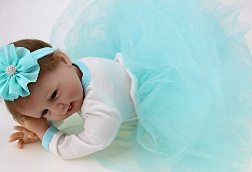 ZIYIUI 19 Pulgadas 47 Cm Muñecas Reborn Realista Vinilo de Silicona Suave Hecho a Mano Reborn Toddler Babies Reborn Baby Niña Juguetes ZIYIUI 19 Pulgadas 47 Cm Muñecas Reborn Realista Vinilo de Silicona Suave Hecho a Mano Reborn Toddler Babies Reborn Baby Niña Juguetes