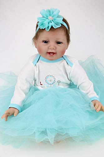 ZIYIUI 19 Pulgadas 47 Cm Muñecas Reborn Realista Vinilo de Silicona Suave Hecho a Mano Reborn Toddler Babies Reborn Baby Niña Juguetes ZIYIUI 19 Pulgadas 47 Cm Muñecas Reborn Realista Vinilo de Silicona Suave Hecho a Mano Reborn Toddler Babies Reborn Baby Niña Juguetes
