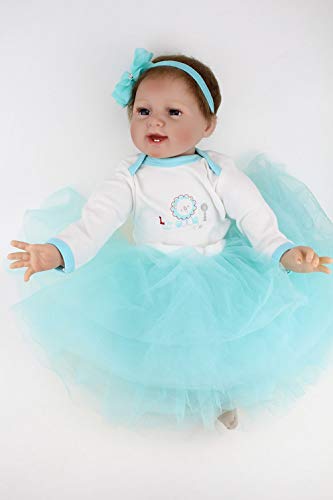 ZIYIUI 19 Pulgadas 47 Cm Muñecas Reborn Realista Vinilo de Silicona Suave Hecho a Mano Reborn Toddler Babies Reborn Baby Niña Juguetes ZIYIUI 19 Pulgadas 47 Cm Muñecas Reborn Realista Vinilo de Silicona Suave Hecho a Mano Reborn Toddler Babies Reborn Baby Niña Juguetes