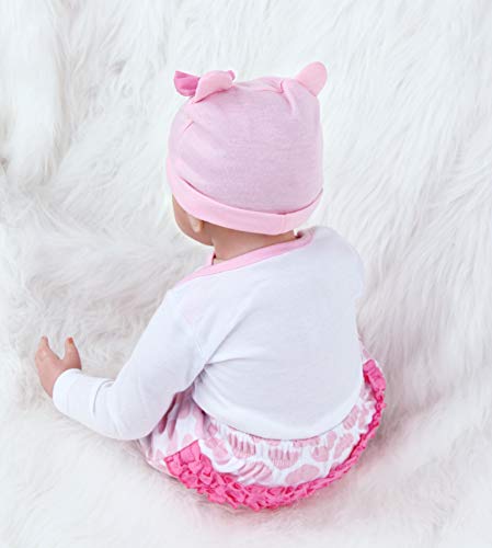 ZIYIUI 22 Pulgadas Lifelike Reborn Bebé Muñecas Vinilo de Silicona Realista Hecho a Mano Bebés para Niñas Juguetes Reborn Baby Dolls 55cm, Conveniente para la Edad 3 Más ZIYIUI 22 Pulgadas Lifelike Reborn Bebé Muñecas Vinilo de Silicona Realista Hecho a Mano Bebés para Niñas Juguetes Reborn Baby Dolls 55cm, Conveniente para la Edad 3 Más