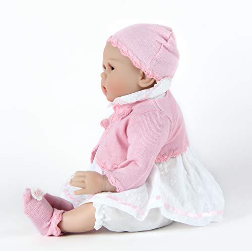 ZIYIUI Muñeca Realista Renacentista Muñeca Reborn Niña 22 Pulgadas 55 cm Realista Bebé Reborn Doll Silicona Suave Muñeca de Vinilo Bebé Ojos Azules ZIYIUI Muñeca Realista Renacentista Muñeca Reborn Niña 22 Pulgadas 55 cm Realista Bebé Reborn Doll Silicona Suave Muñeca de Vinilo Bebé Ojos Azules