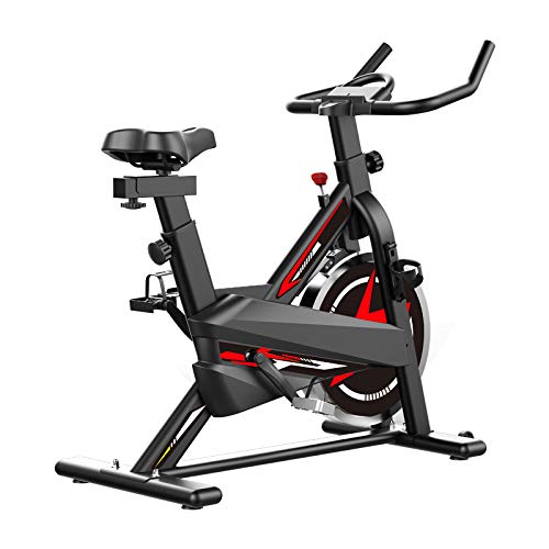 zkhysm - Bicicleta de interior - Bicicleta estática con pantalla LCD para casa y gimnasio, ideal para fitness - Máquina de cardio zkhysm - Bicicleta de interior - Bicicleta estática con pantalla LCD para casa y gimnasio, ideal para fitness - Máquina de cardio
