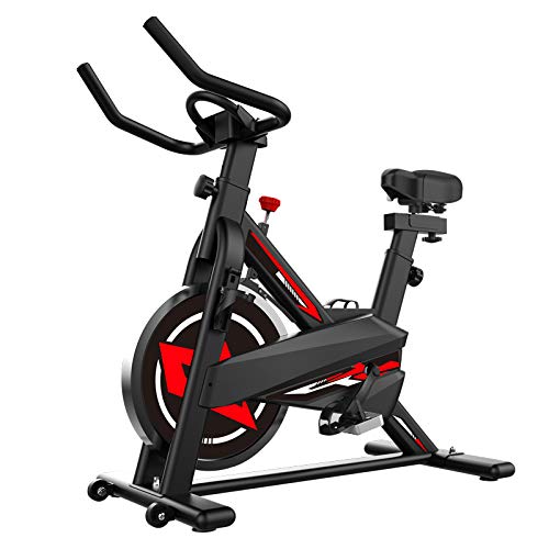 zkhysm - Bicicleta de interior - Bicicleta estática con pantalla LCD para casa y gimnasio, ideal para fitness - Máquina de cardio zkhysm - Bicicleta de interior - Bicicleta estática con pantalla LCD para casa y gimnasio, ideal para fitness - Máquina de cardio