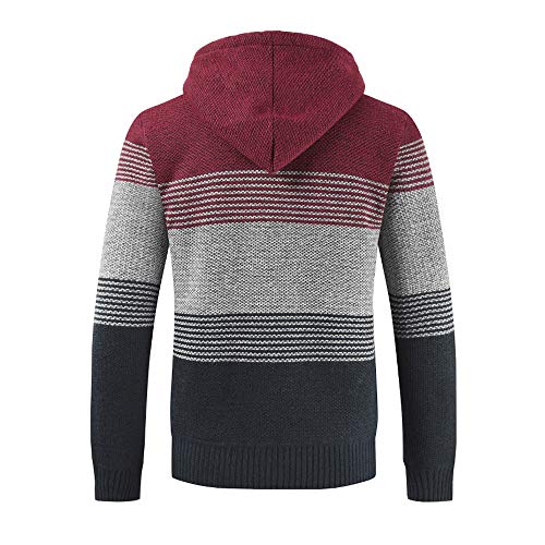 ZODOF Sudadera con Capucha Hombres de Manga Larga Capucha De Tendencia Hoodie Tops Chaqueta Abrigo Ropa