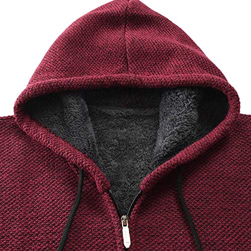 ZODOF Sudadera con Capucha Hombres de Manga Larga Capucha De Tendencia Hoodie Tops Chaqueta Abrigo Ropa