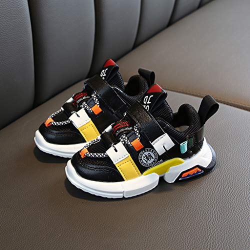 ZODOF Toddler Kids Sport Running Zapatos para bebés Boys Girls Mesh Soft Sole Shoes Sneakers Zapatos Zapatillas Respirable Mocasines Deportes Sneaker Malla