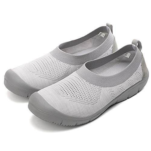 ZODOF Zapatillas de Deporte de Mujer Zapatos para Caminar Moda Casual Flexible Antideslizante Calcetines Zapatos/Casual Zapatillas de Deporte/Zapatillas Baloncesto(Gris) ZODOF Zapatillas de Deporte de Mujer Zapatos para Caminar Moda Casual Flexible Antideslizante Calcetines Zapatos/Casual Zapatillas de Deporte/Zapatillas Baloncesto(Gris)