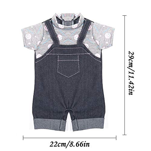 ZOEON Ropa de Muñecas para New Born Baby Doll, Trajes 17-18 "Ropa de Muñecas para Bebés (40-45 cm)