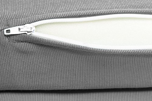 ZOLLNER Colchón Plegable para Invitados, 65x220 cm, Gris ZOLLNER Colchón Plegable para Invitados, 65x220 cm, Gris