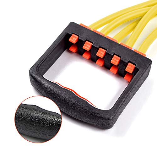 ZoneYan Expansor de Pecho Látex, Expansor del Pecho Ejercitador de Músculo Ajustable, Extensor Entrenamiento Pectoral, para Body Building y Gimnasia ZoneYan Expansor de Pecho Látex, Expansor del Pecho Ejercitador de Músculo Ajustable, Extensor Entrenamiento Pectoral, para Body Building y Gimnasia