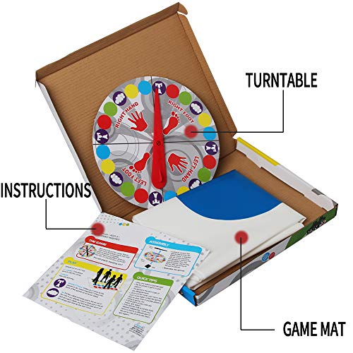 ZoneYan Juegos Suelo,Juego de Piso Familiar Tapete de Juego, Juegos de Mesa, Divertidos Juegos de Habilidad para niños y Adultos ZoneYan Juegos Suelo,Juego de Piso Familiar Tapete de Juego, Juegos de Mesa, Divertidos Juegos de Habilidad para niños y Adultos