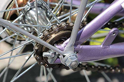 ZONKIE Cadena de Bicicleta de 1 velocidades,116 eslabones