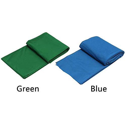 ZQEDY Billar Paño Mesa de Billar Bola Ocho Sports Suave Juego Cojín Fibra Funda Interior Snooker Accesorios Protector Reproducción Profesional (Verde) - Verde, Free Size