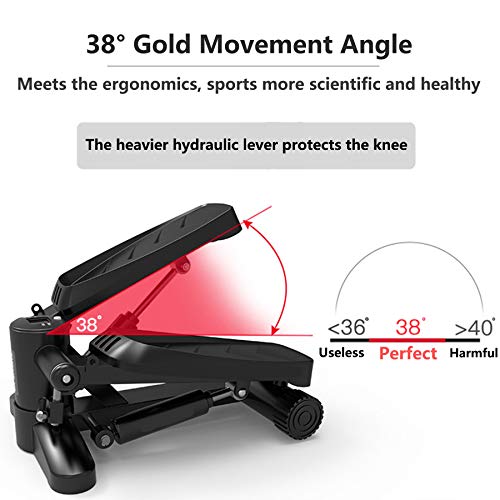 ZRXRY Step Cardio Fitness Stepper Cardio con Pantalla Led Y Cuerdas De Entrenamiento,para Entrenamiento De Músculos De Piernas,Brazos Y Glúteos ZRXRY Step Cardio Fitness Stepper Cardio con Pantalla Led Y Cuerdas De Entrenamiento,para Entrenamiento De Músculos De Piernas,Brazos Y Glúteos