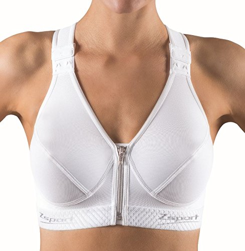 ZSPORT Silver Sujetador Deportivo, Mujeres, Blanco, 90C ZSPORT Silver Sujetador Deportivo, Mujeres, Blanco, 90C