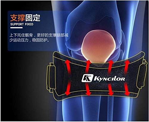 ZSWQ 2 x Rodilleras Deportivas Rodillera Tendón Rótula Rodilleras Ajustable Rodilla Protector Cinta Rotuliana para Hombre y Mujer Senderismo, Fútbol, Baloncesto, Correr, Tenis, Escalada,Voleibol