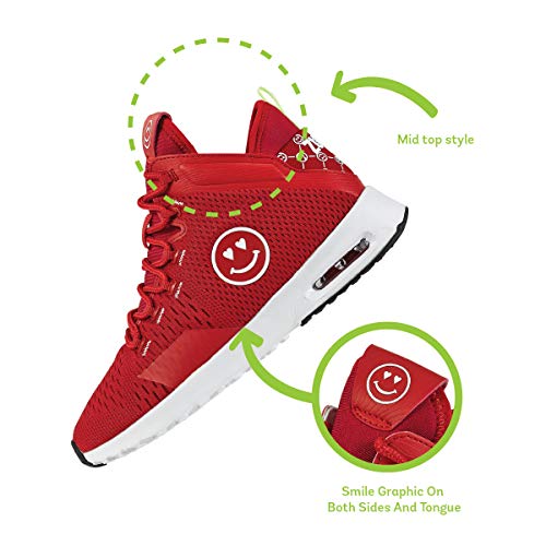 Zumba Air Classic Remix - Zapatillas de deporte para mujer, rojo (Rojo sonriente.), 37 EU