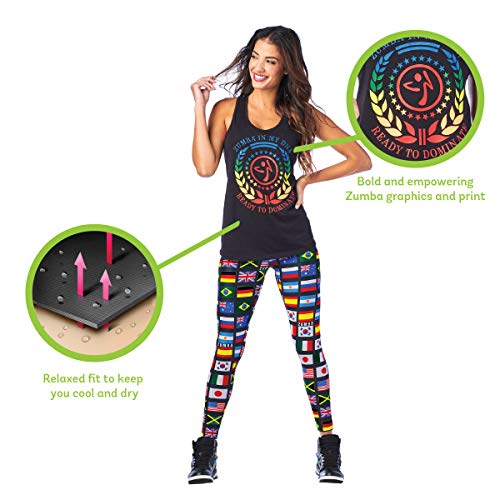 Zumba Atlético Estampado Fitness Camiseta Negra Mujer Sueltas de Entrenamiento Top Deportivo Zumba Atlético Estampado Fitness Camiseta Negra Mujer Sueltas de Entrenamiento Top Deportivo