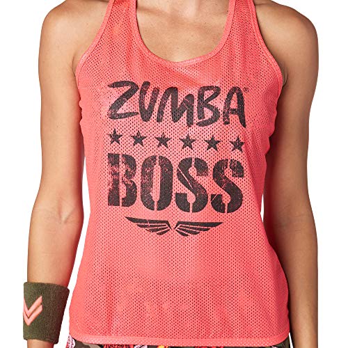 Zumba Camiseta sin Mangas Transpirable para Mujer Mediano Ballet Rosa