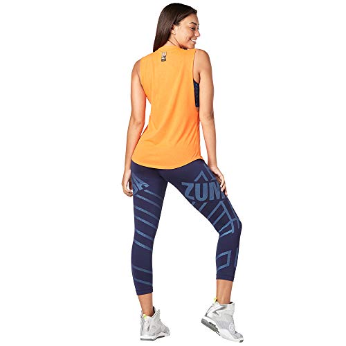 Zumba Camiseta Suelta sin Mangas con Tirantes de Entrenamiento Transpirable para Mujer Grande Orange te Caliente